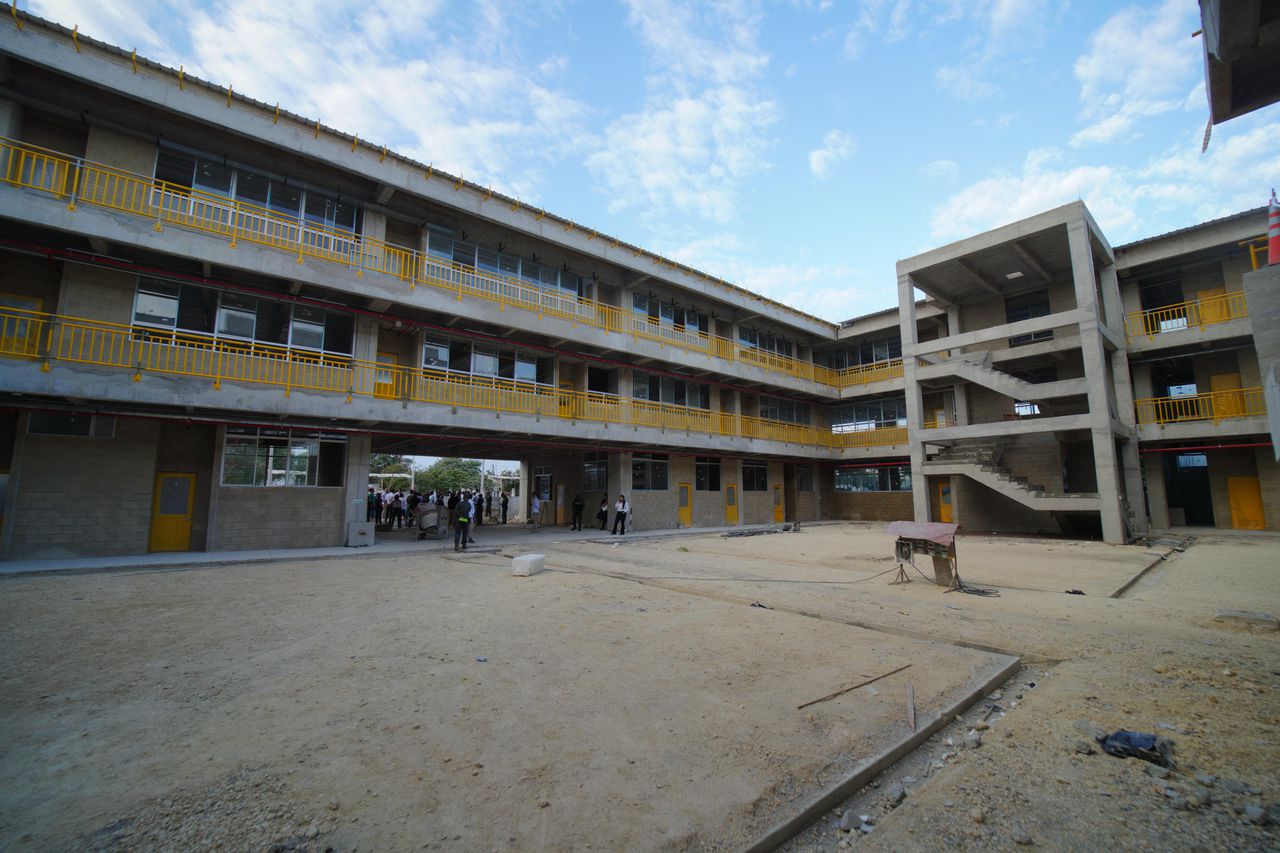 Se espera que para el segundo semestre del 2024 se haga la entrega del colegio San Felipe Neri, en el barrio Olaya Herrera.