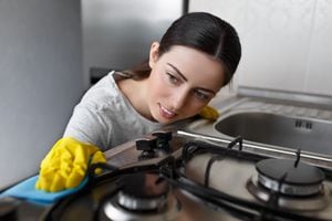 Limpiar estufa