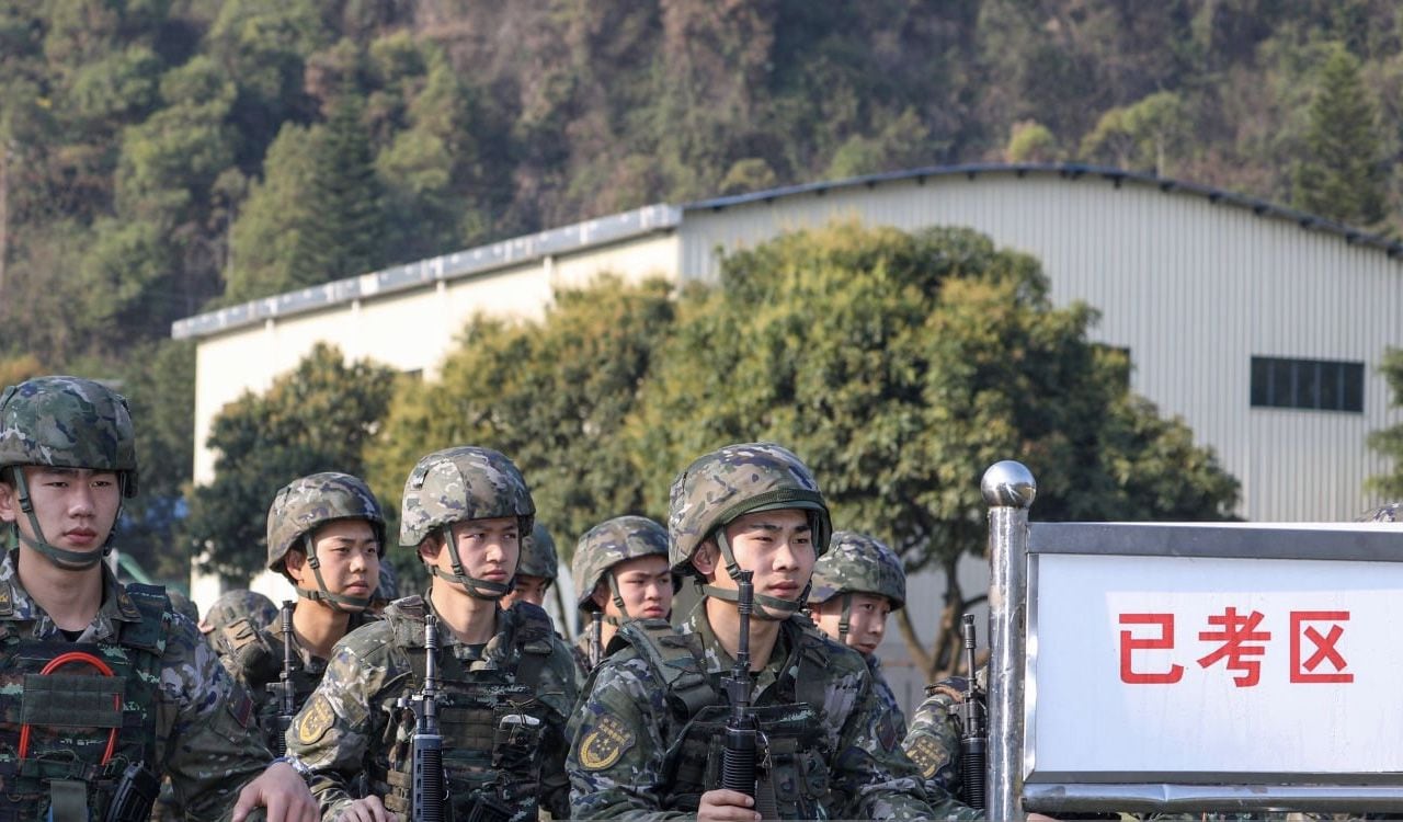 El Ejército de China está preparado ante las tensas relaciones que sostiene ese Gobierno con Estados Unidos
