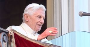 El papa emérito Benedicto XVI