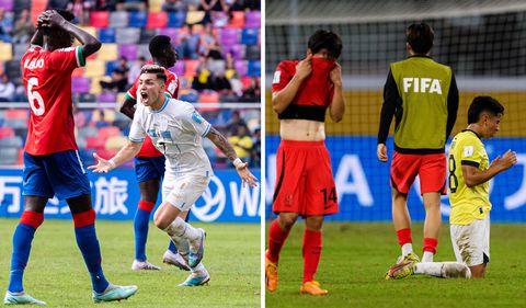 Uruguay y Corea del Sur, últimos clasificados a cuartos del Mundial Sub-20.