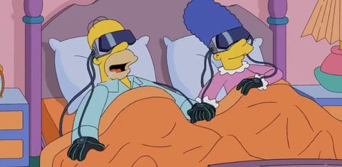 Los Simpson predijeron el boom que causarían las Apple Vision Pro