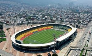 Estadio el Campín de Bogotá (Photo by Marcelo Villa/VIEWpress/Corbis via Getty Images)