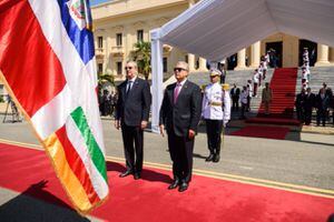 El presidente Iván Duque sostuvo una reunión con su homólogo de República Dominicana Luis Abinader.