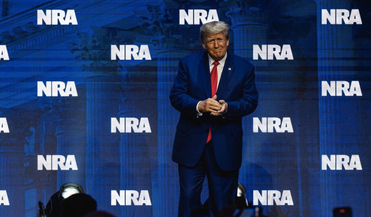 Donald Trump prometió en la Convención seguir luchando para mantener el libre porte de armas en Estados Unidos