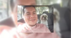 Dagoberto Rojas, el taxista en cuyo vehículo fue abandonado un perrito en Bogotá