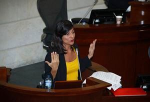 Ministra de Minas y Energía Irene Vélez