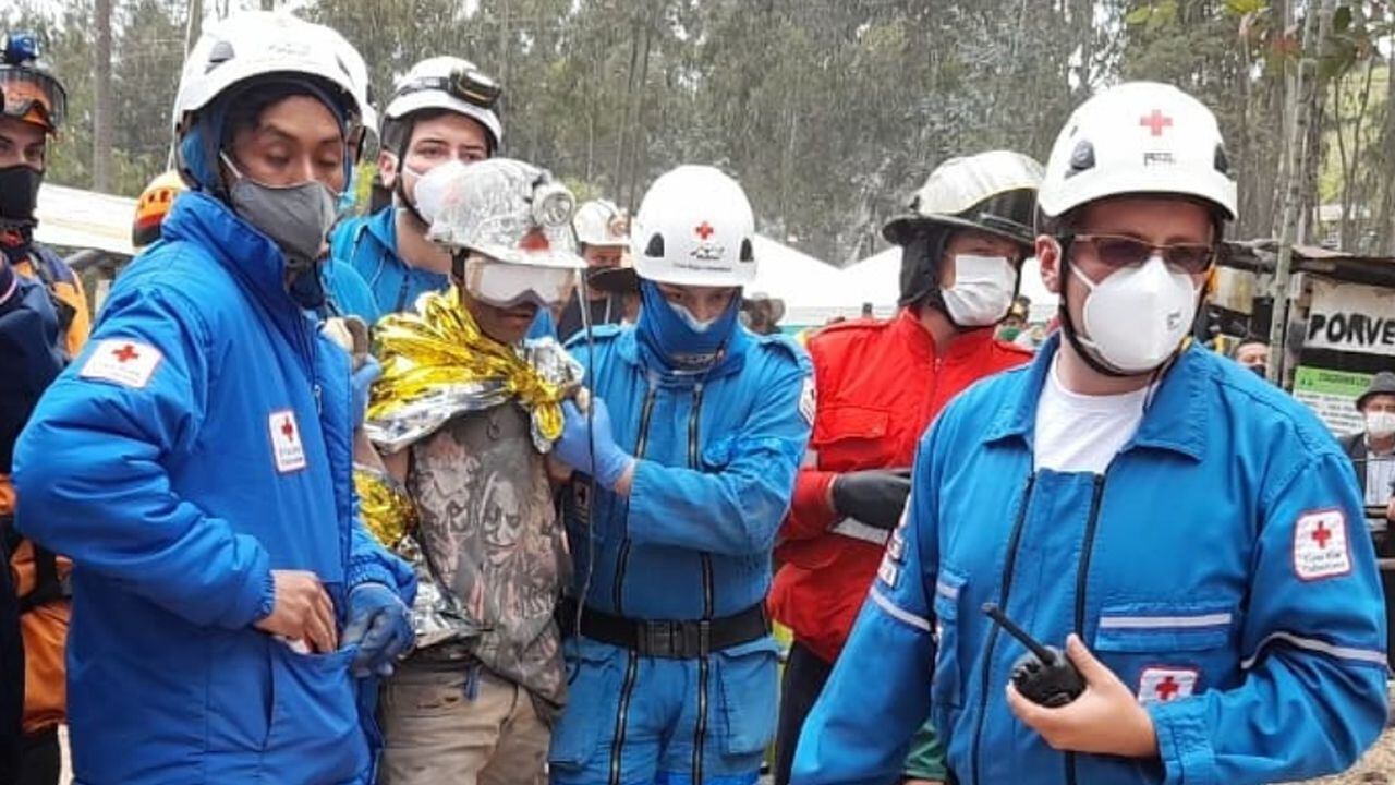 Rescate de los mineros atrapados en la mina de Tuta, Boyacá