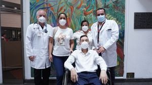 Mauricio Hernández desarrolló la fibrosis pulmonar a raíz del covid.