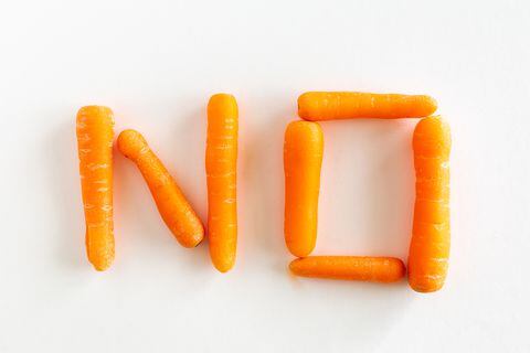 Zanahoria / No comer zanahoria