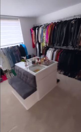 Así luce el closet de Luisa Fernanda W.