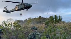 Operaciones militares en el Cauca.