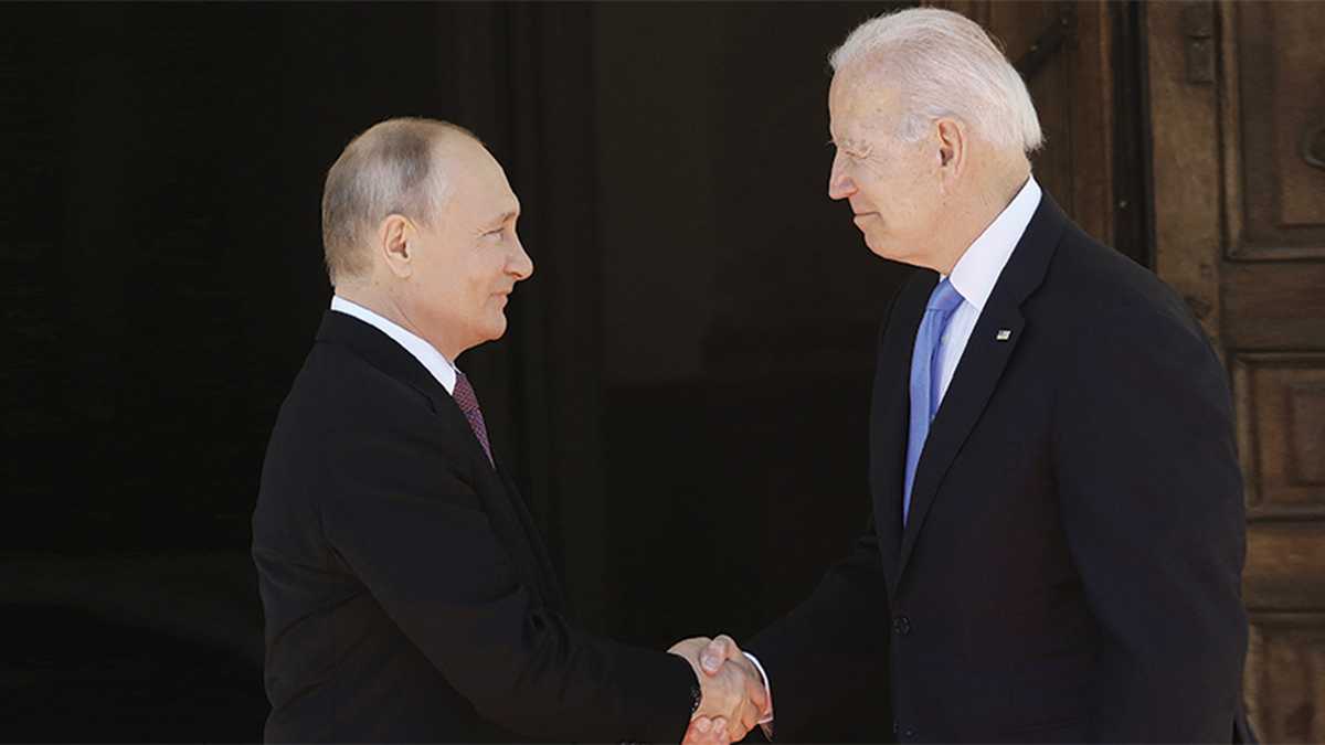 El tensionante encuentro entre Joe Biden y Vladimir Putin