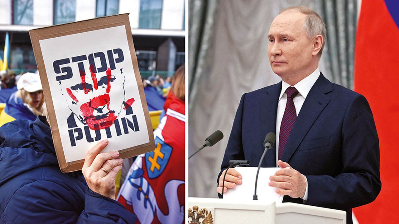 “Es imposible derrotar a Rusia en el campo de batalla”. Vladímir Putin ante el Parlamento ruso en un discurso.