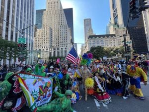 Carnaval de Barranquilla presente en el desfile de la Hispanidad en New York.