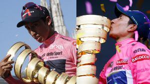 Egan fue campeón del Giro en 2021 y Nairo hizo lo propio en el año 2014
