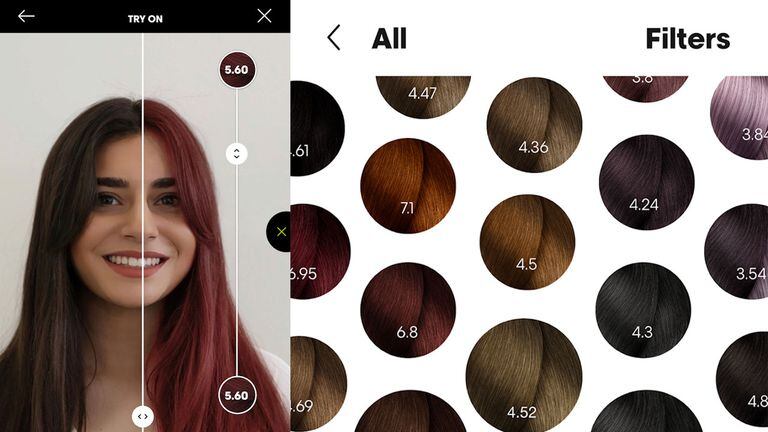 Style My Hair es una aplicación que permite previsualizar como lucirían los tintes y otros cambios en el cabello.