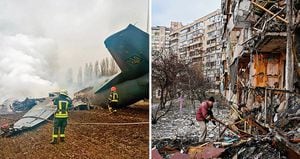Los ataques de Putin ya habían dejado más de 130 muertos al cierre de esta edición, así como miles de desplazados y graves daños a la infraestructura de Ucrania. 