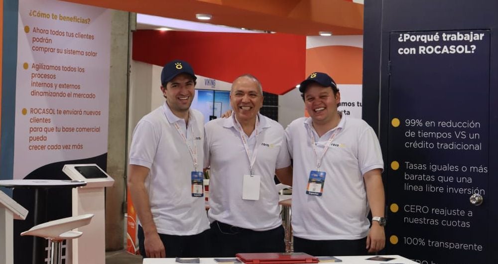 De izquierda a derecha: Martín Carbonell, cofundador, Juan Pablo Michelsen, cofundador y Santiago Rodríguez, cofundador y CEO.