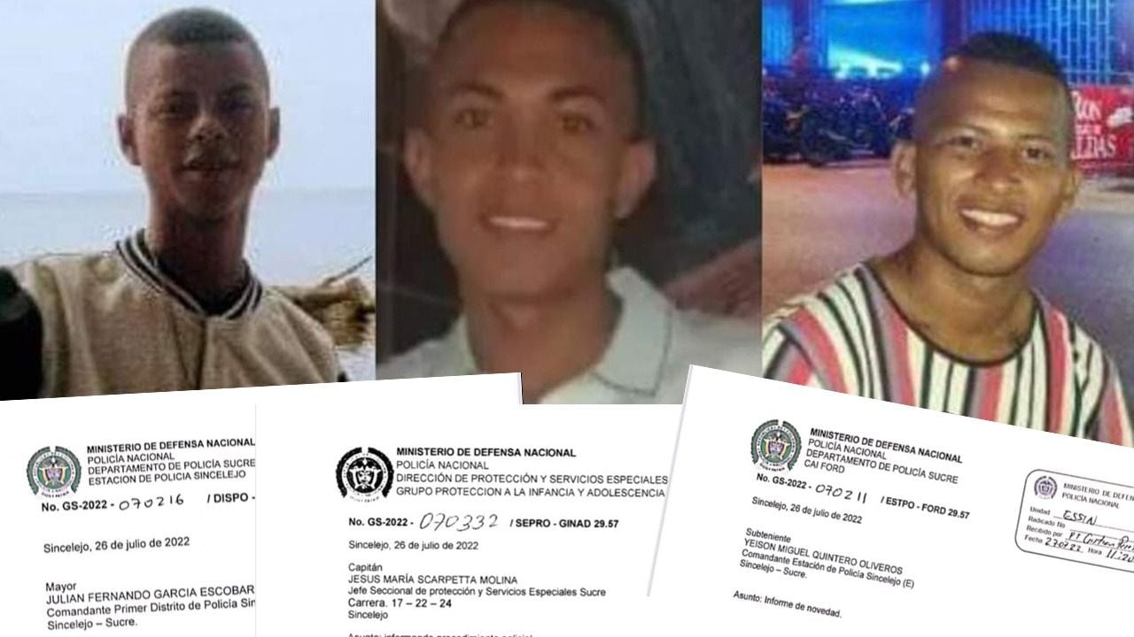 Tres informes de la policía revelan las declaraciones de algunos uniformados sobre lo ocurrido en Chochó, Sucre.