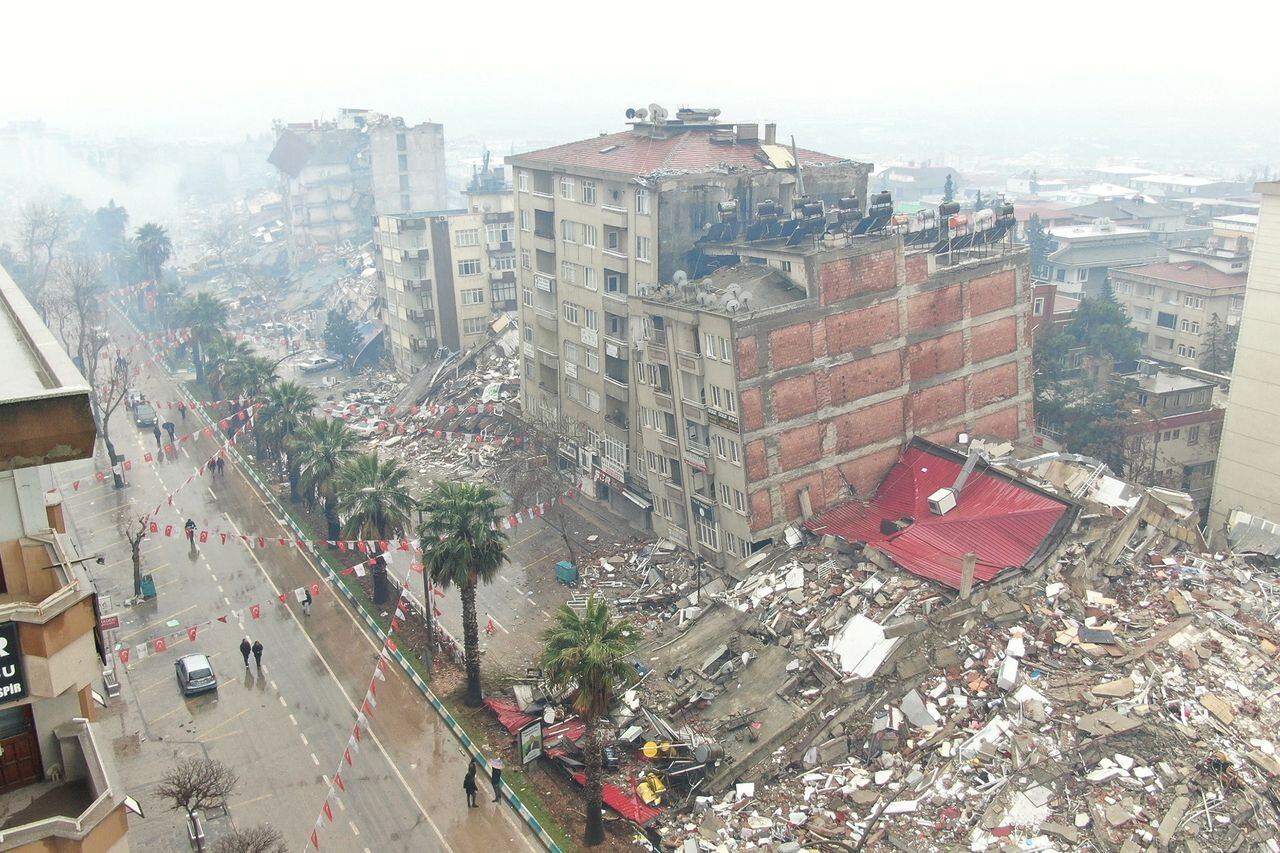 En imágenes : Vistas aéreas de las secuelas del terremoto