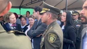 Vera Grabe e Iván Cepeda asistieron a homenaje de los cinco años del atentado a la General Santander