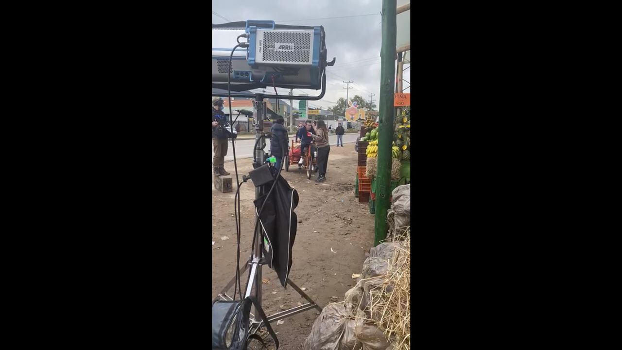 Rigoberto Urán cambió de bicicleta, así lo vieron en Cota, Cundinamarca