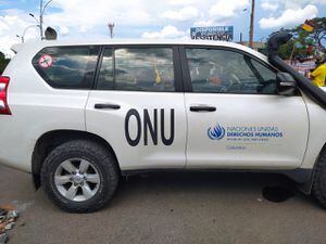 Vehículo de la ONU en Cali. Foto de referencia.