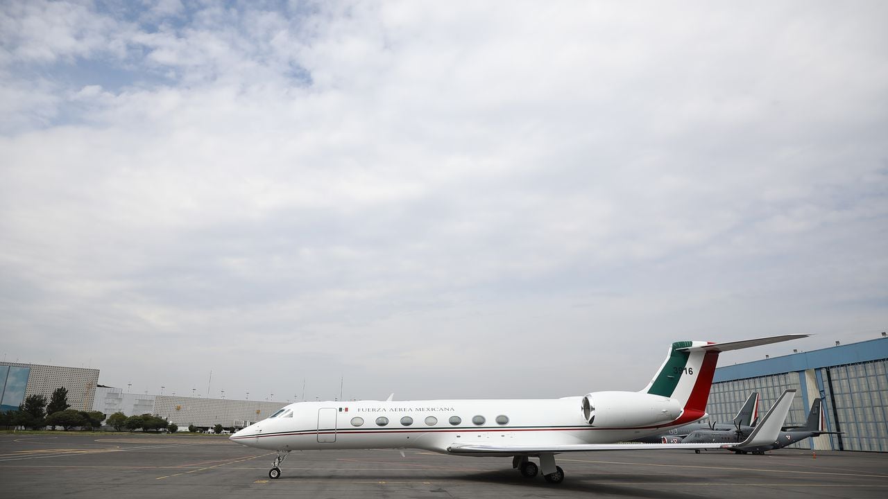 MEXICO CITY, MEXICO - NOVEMBER 12: Mexican plane carrying Former Bolivian president Evo Morales arrives at Benito Juarez International Airport after accepting the political Asylum granted by Mexican Government at Benito Juarez International Airport on November 12, 2019 in Mexico City, Mexico. Morales claims he has been forced out in a coup organized by the country's opposition and military and police forces. Morales re-election on October 20 triggered fraud allegations which resulted in continuous violent protests and social and political unrest. OAS audit says results cannot be verified to clear manipulations and should be annulled. This morning the Mexican government acknowledged the coup and demanded respect for the constitution and democracy in Bolivia. (Photo by Hector Vivas/Getty Images)
