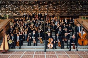 La Orquesta Filarmónica de Medellín. Cortesía de la Filarmed