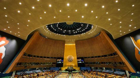 78º debate de la Asamblea General de la ONU en la Sede de la ONU en Nueva York.