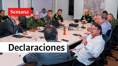 Presidente Gustavo Petro está en la zona de la masacre en Huila