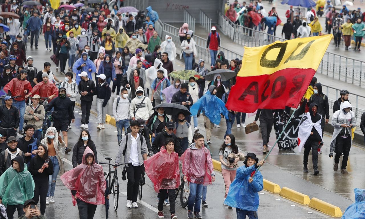 Protestas 28 de abril, paro nacional un año de marchas