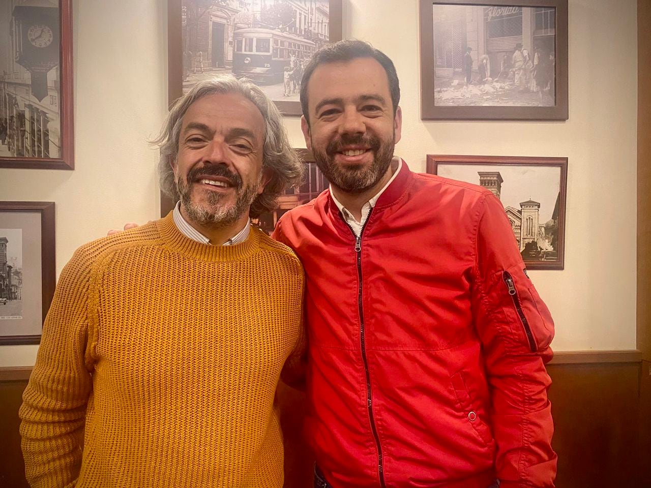 Juan Daniel Oviedo y Carlos Fernando Galán se reunieron tras resultados de las elecciones.