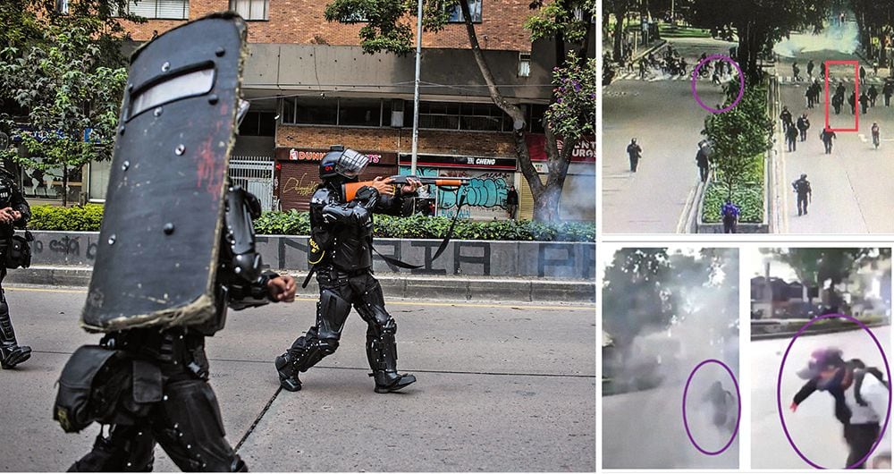   El informe de Policía Judicial relata lo ocurrido esa tarde de noviembre de 2019 en el centro de Bogotá.