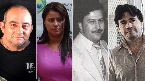 Otoniel, la negra (hermana de Otoniel), Pablo Escobar y Carlos Lehder