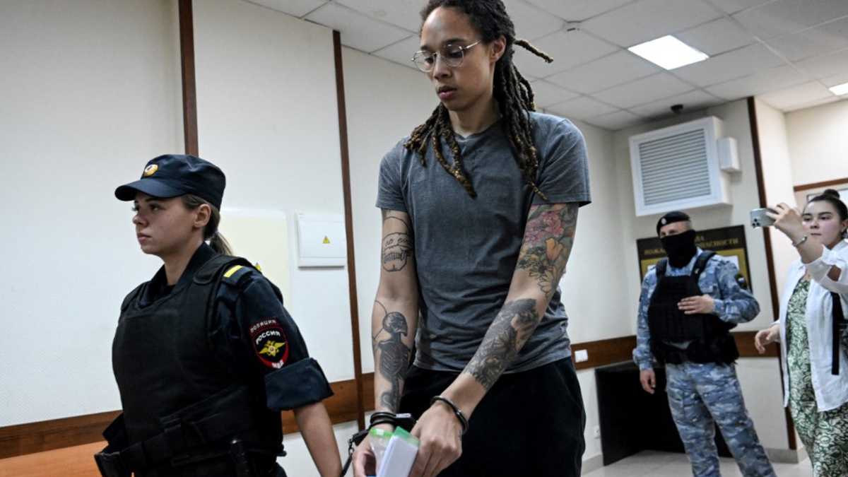 Brittney Grenier se encuentra detenida en Rusia por posesión de marihuana