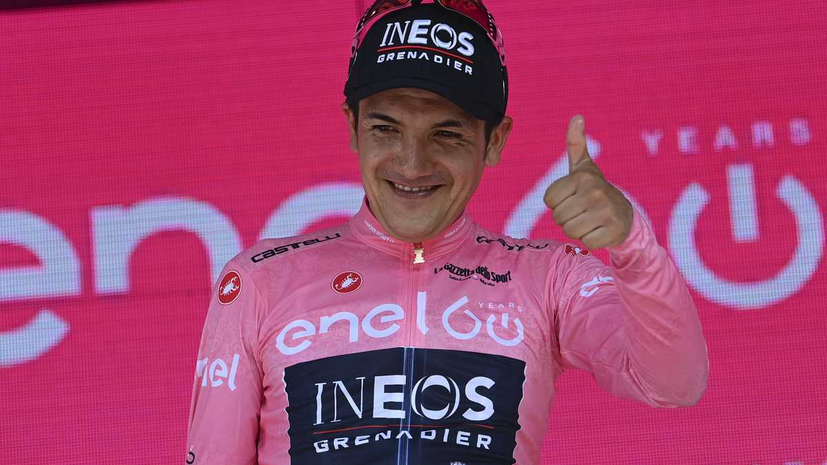 El ecuatoriano busca quedarse con el segundo título del Giro de Italia en su carrera