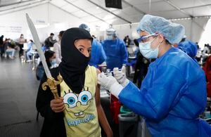 Inicio de vacunación contra la Covid 19  para niñas y niños entre 3 y 11 años en Bogotá