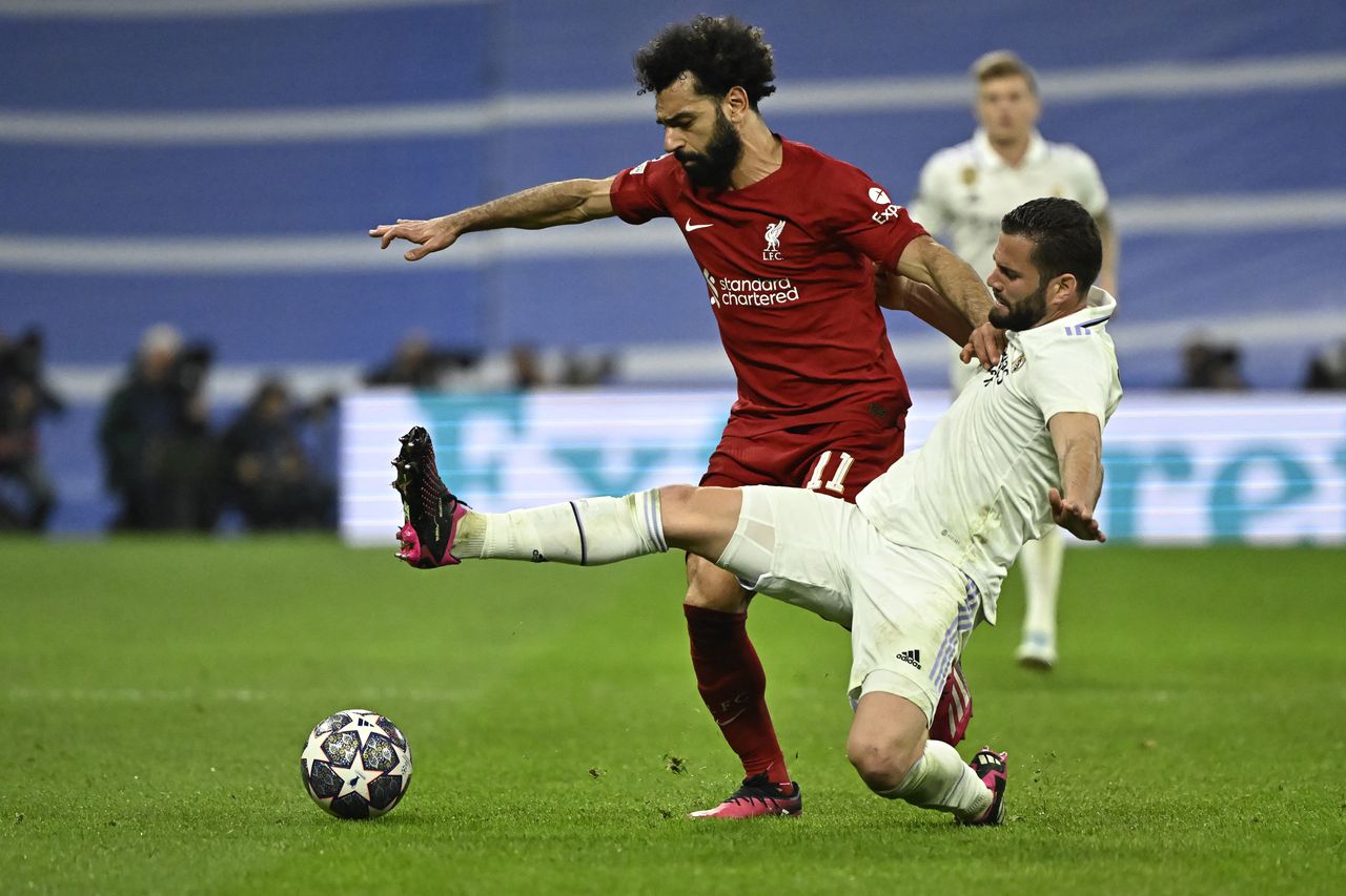 Mohamed Salah estuvo alejado de su zona de incidencia en el ataque.