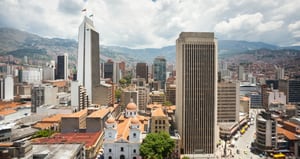 Panorámica de Medellín.