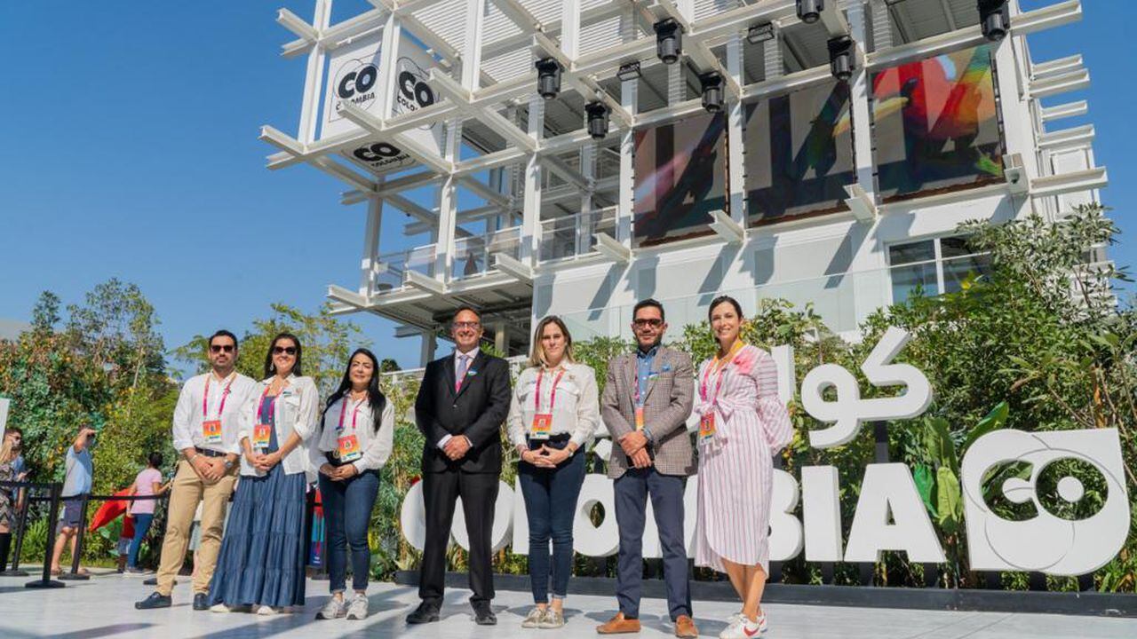 El Valle del Cuca participó en Expo Dubái con un stand de realidad aumentada.