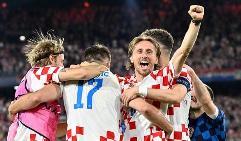 Croacia, finalista de la Nations League 2023.