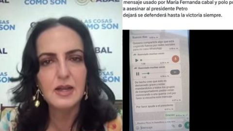 María Fernanda Cabal compartió trino que replicó el presidente Petro