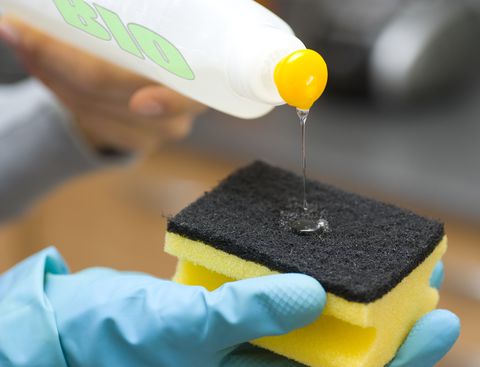 La esponja puede acumular bacterias y suciedad con el uso frecuente.