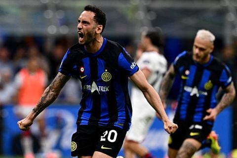 Inter de Milán empata 2-2 con Cagliari pero mantiene su ventaja
