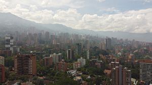 Panorámica de Medellín El Poblado