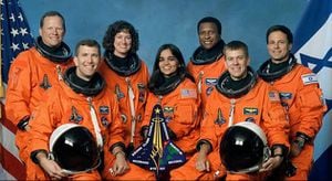 La Nasa recordará a los siete astronautas fallecidos en la explosión del Columbia el 1 de febrero de 2003. 