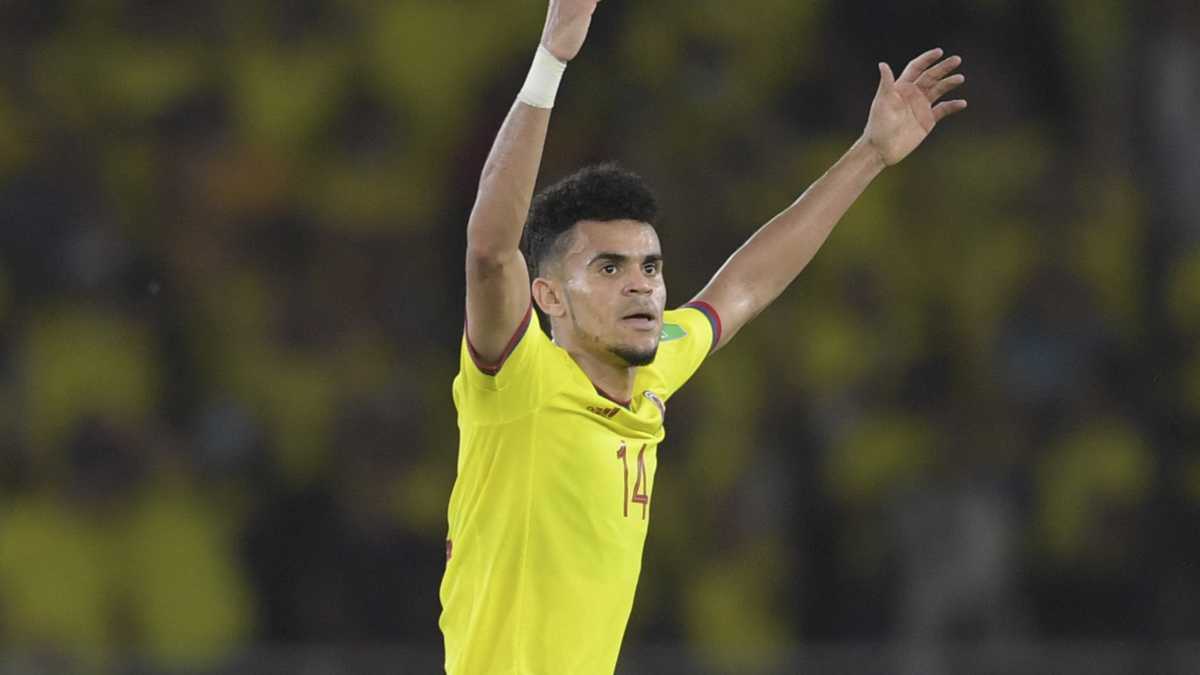 Luis Díaz rompió la racha de siete partidos sin marcar para la Selección Colombia
