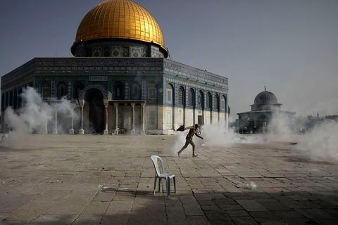 El enfrentamiento palestino.